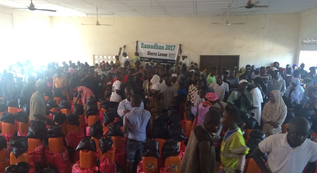 Day 3: Families travel seven miles to receive aid