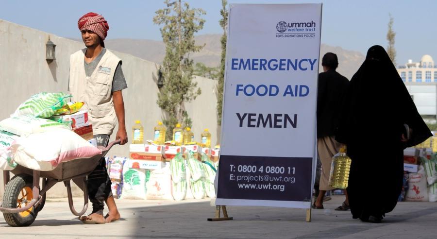 Delivering Food to Sana’a’s Families
