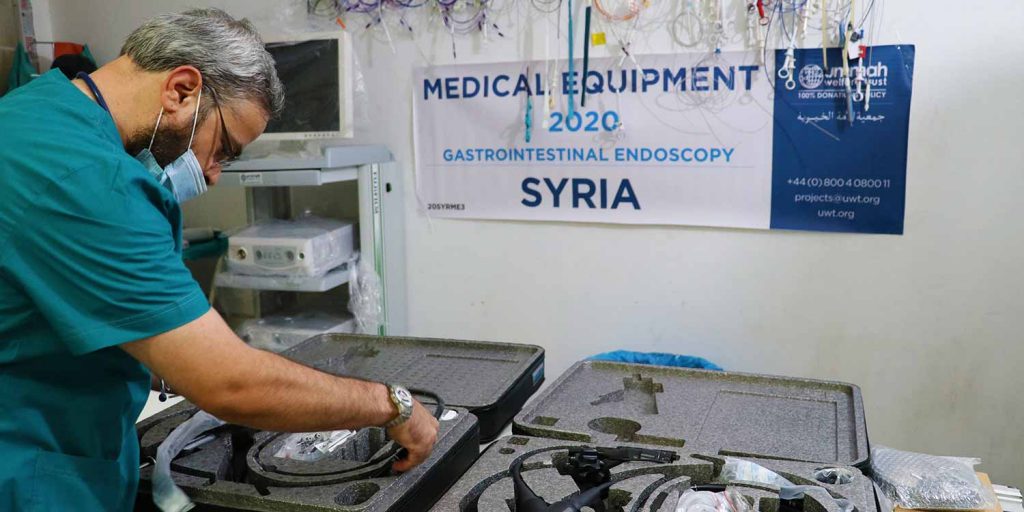 New Endoscopy Equipment for Binnish Hospital in Idlib