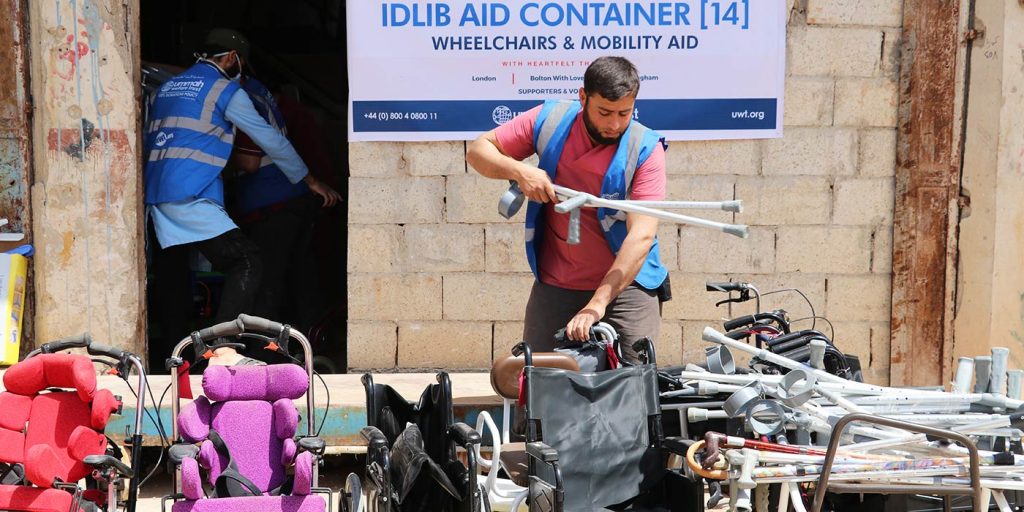 A New Wheelchair for Brother Mohammad in Idlib