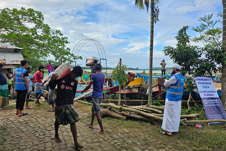 Flood Relief in Bangladesh’s Sylhet Region