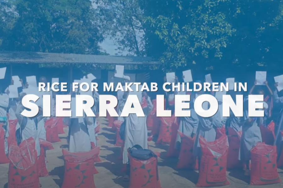 Rice for Children in Sierra Leone