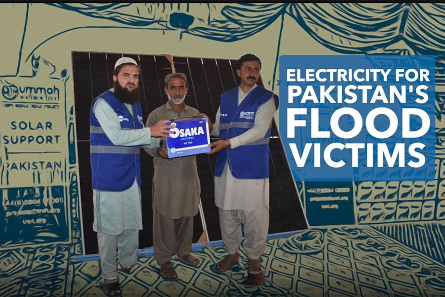 Providing Electricity to Pakistan’s Flood Victims